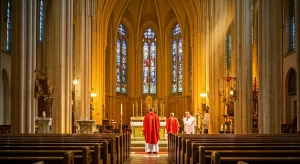 Eastern orthodox Guide | Western Church 7 pentecost sunday catholic church inbody 2 (AI Generated Image)