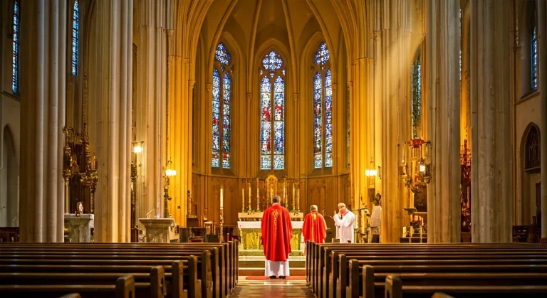 Eastern orthodox Guide | Western Church 1 pentecost sunday catholic church inbody 2 (AI Generated Image)