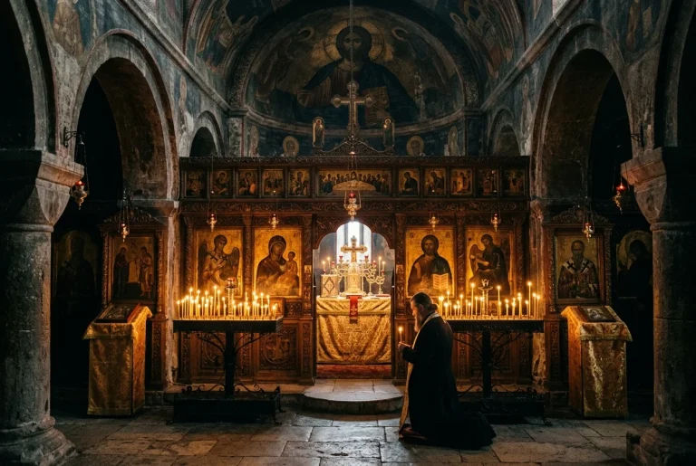 Theological comparison between Orthodox Church and Christian Zionism (AI Generated Image)