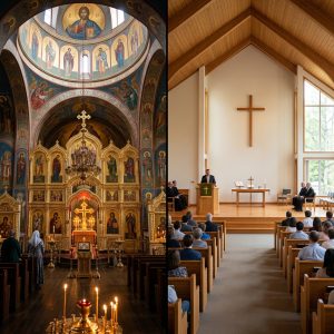 In a baptist church if you're a deacon and you leave that ch 6 christian zionism orthodox church differences (AI Generated Image)