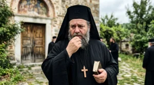 Matheus soares de azevedo eastern orthodoxy Guide | Western 8 Eastern Orthodox priest holding a cross discussing Zionism beliefs (AI Generated Image)